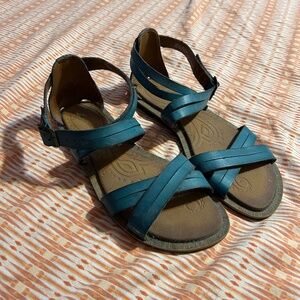 Clark’s Teal Sandals